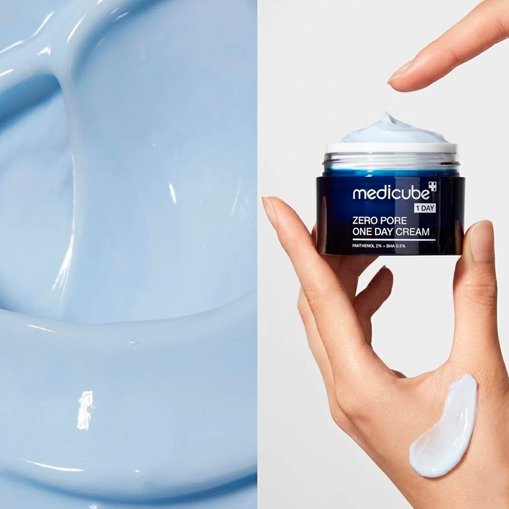 Лёгкий матирующий крем для жирной кожи лица Medicube Zero Pore One Day Cream 50 мл