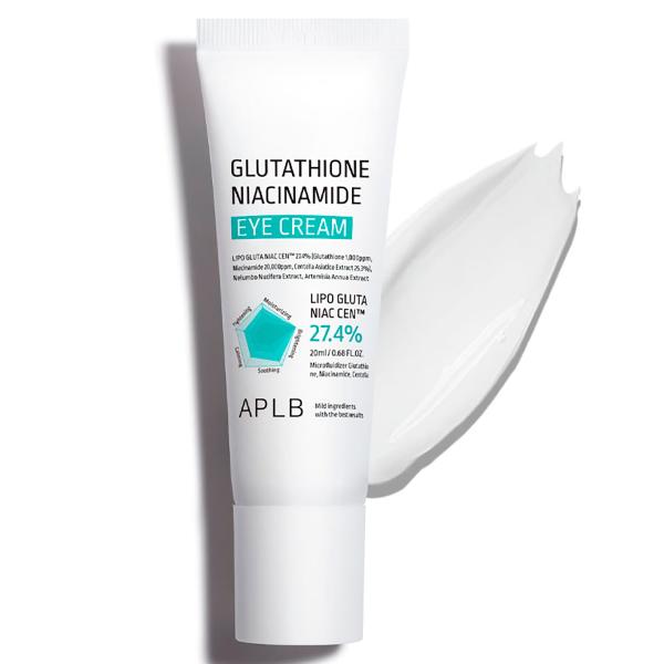 Осветляющий крем для век с глютатионом и ниацинамидом APLB Glutathione Niacinamide Eye Cream 20 мл