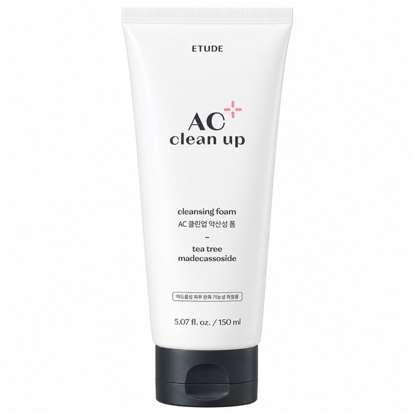 Пенка для умывания для проблемной кожи Etude House AC Clean Cleansing Foam 150 мл