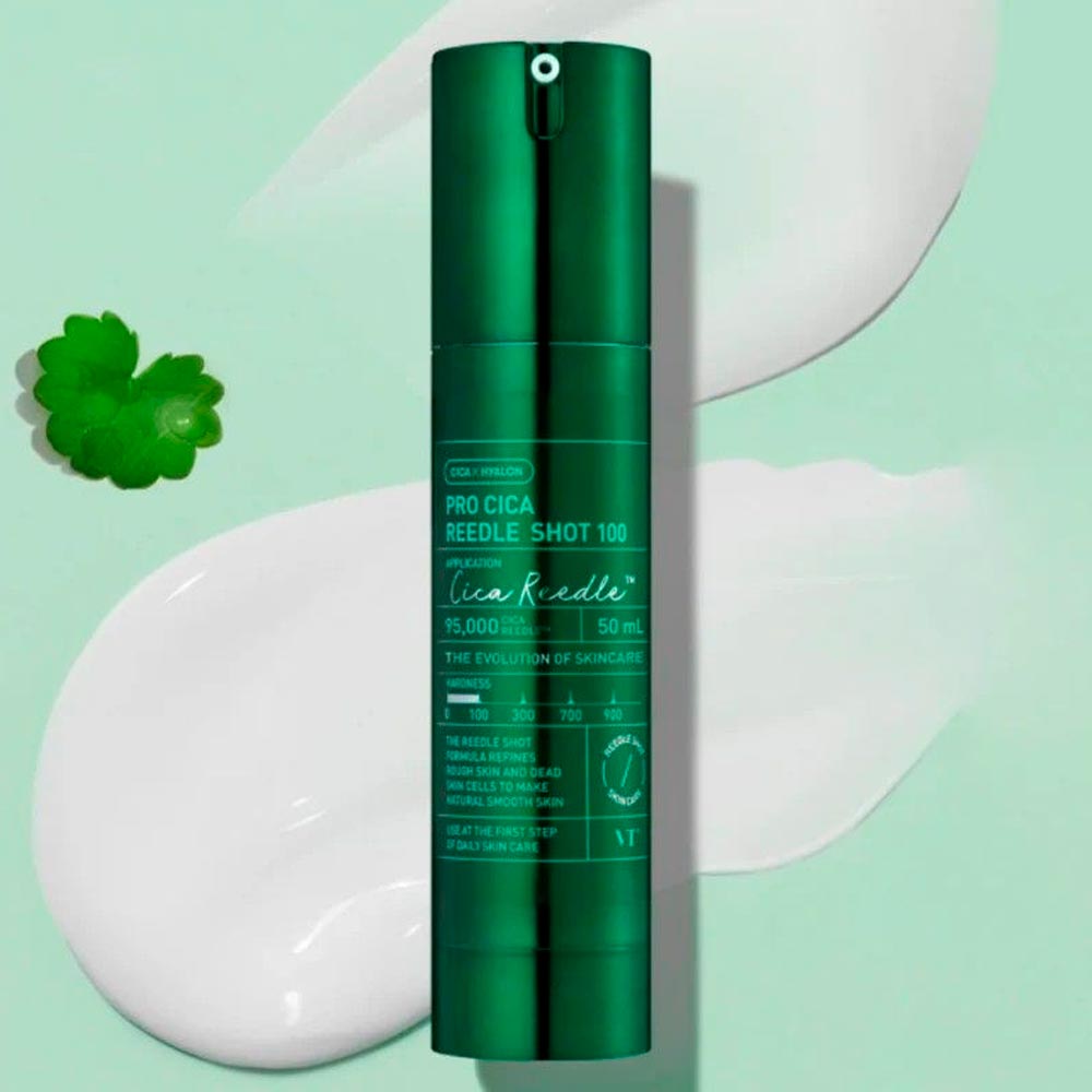Интенсивная сыворотка с микроиглами и экстрактом центеллы VT Cosmetics Pro Cica Reedle Shot 300 50 мл