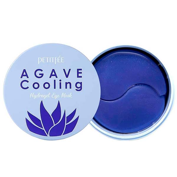 Противоотечные гидрогелевые патчи для век с экстрактом агавы Petitfee Agave Cooling Hydrogel Eye Patch 60 шт