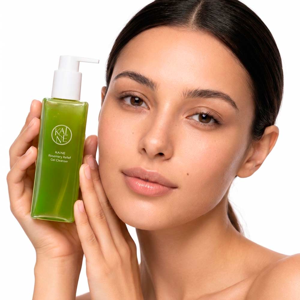 Успокаивающий гель для умывания против акне с розмарином Kaine Rosemary Relief Gel Cleanser 155 г
