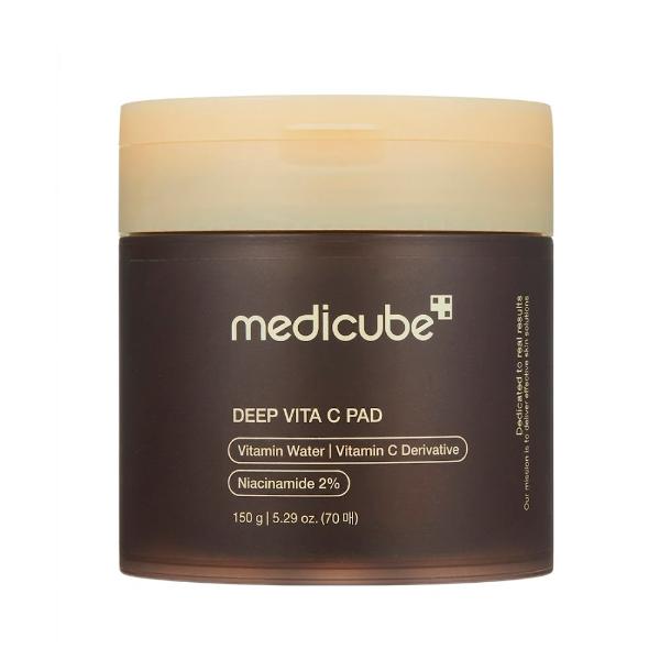 Осветляющие тонер-пэды с витамином С Medicube Deep Vita C Pad 70 шт 150 г