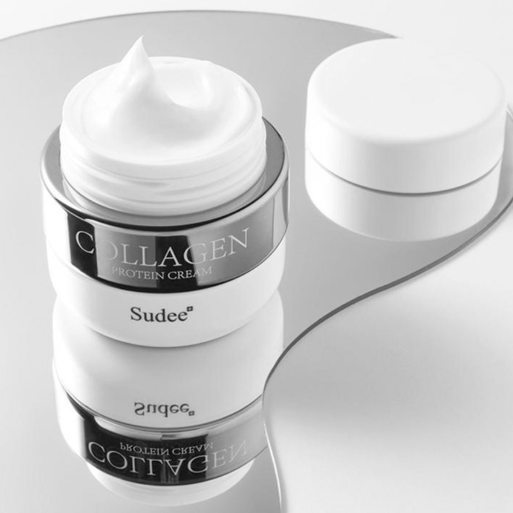 Увлажняющий питательный крем для лица с коллагеном Sudee Collagen Protein Cream 50 мл