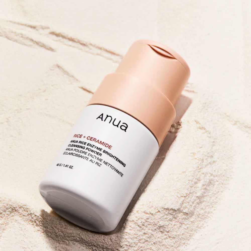Энзимная пудра для умывания с ферментами из рисовых отрубей Anua Rice Enzyme Brightening Cleansing Powder 40 г
