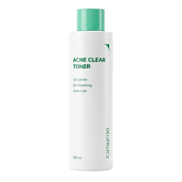 Успокаивающее средство-тонер для проблемной кожи лица Deoproce Acne Clear Toner 100 мл