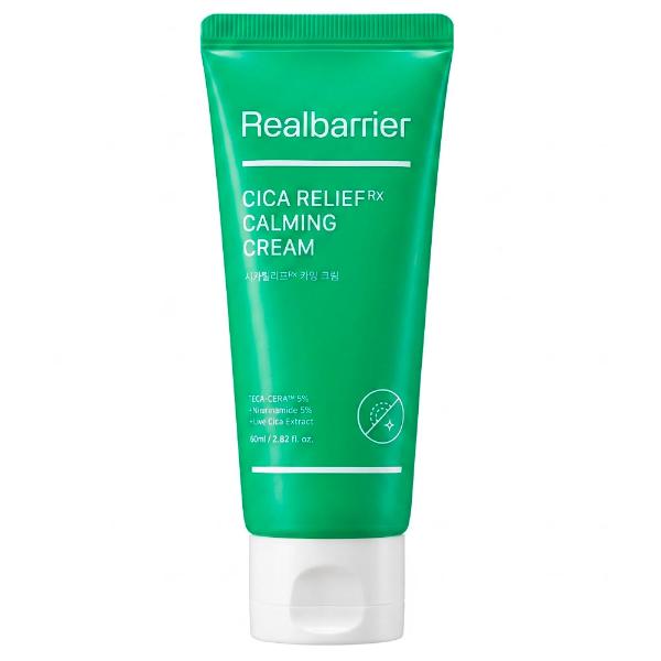 Крем для лица с керамидами и комплексом центеллы Real Barrier Cica Relief Rx Calming Cream 60 мл