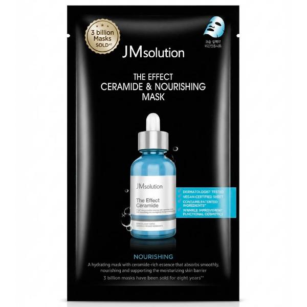 Восстанавливающая тканевая маска с керамидами JMsolution The Effect Ceramide Nourishing Mask 24 мл