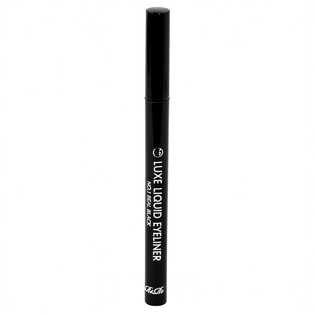 Подводка фломастер для глаз RiRe Luxe Liquid Eyeliner 01 Real Black 0,5 г