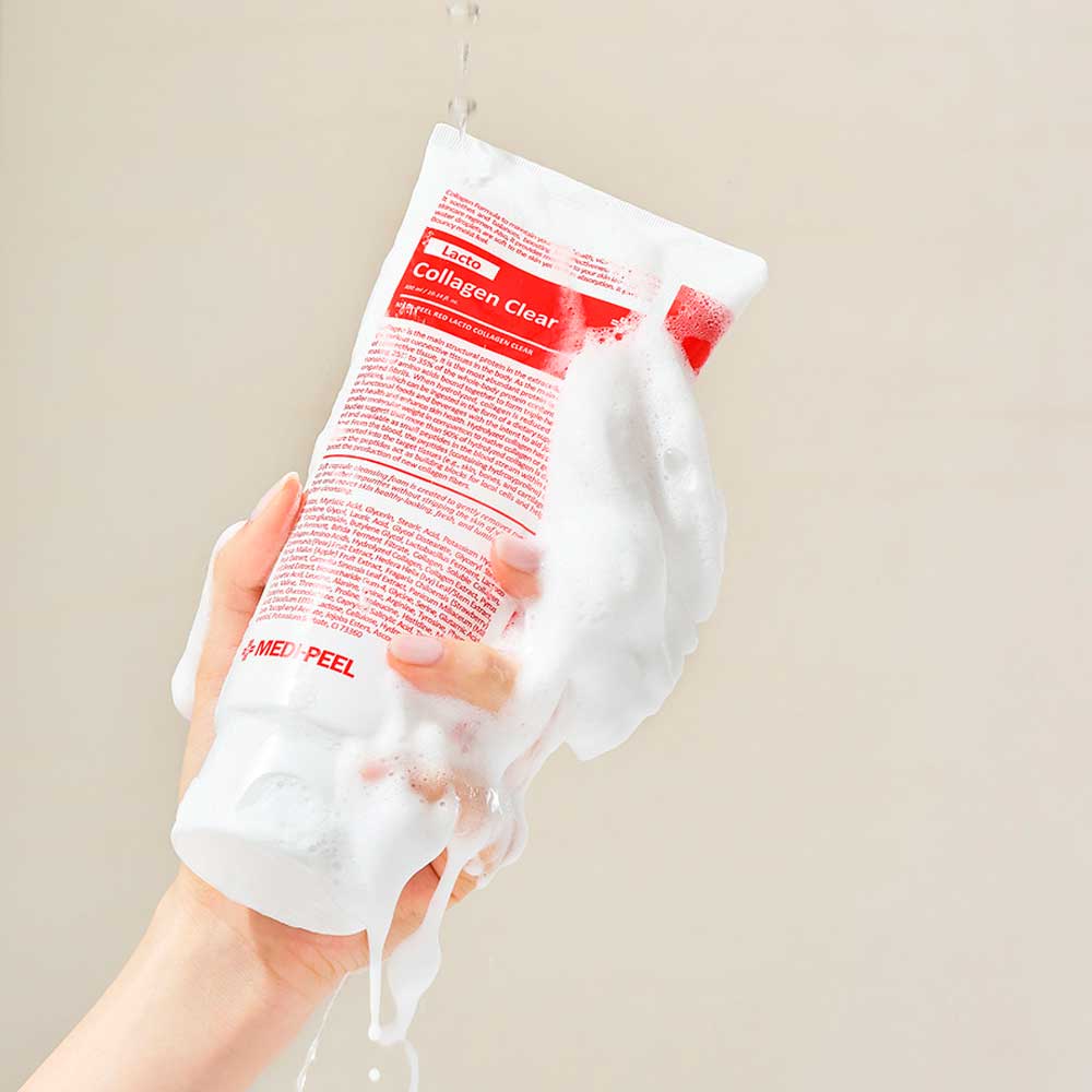 Пенка для умывания с пробиотиками и аминокислотами Medi-Peel Red Lacto Collagen Clear 2.0 300 мл