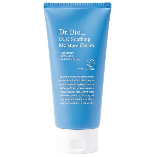 Успокаивающий увлажняющий крем для лица и тела с лактобактериями Dr.Bio Eco Soothing Moisture Cream 300 мл