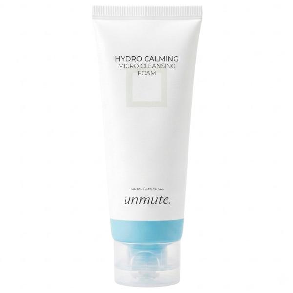 Успокаивающая микроочищающая пенка для умывания UNMUTE Hydro Calming Micro Cleansing Foam 100 мл