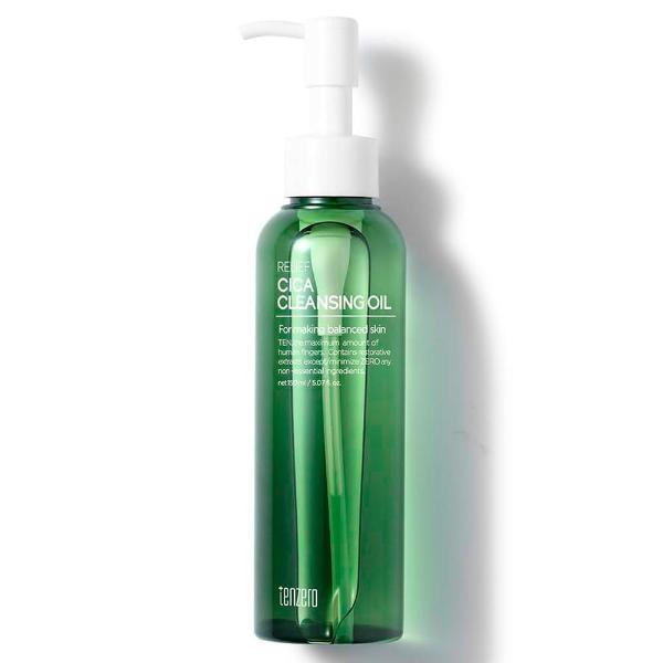 Гидрофильное масло с экстрактом центеллы азиатской Tenzero Relief Cica Cleansing Oil 150 мл