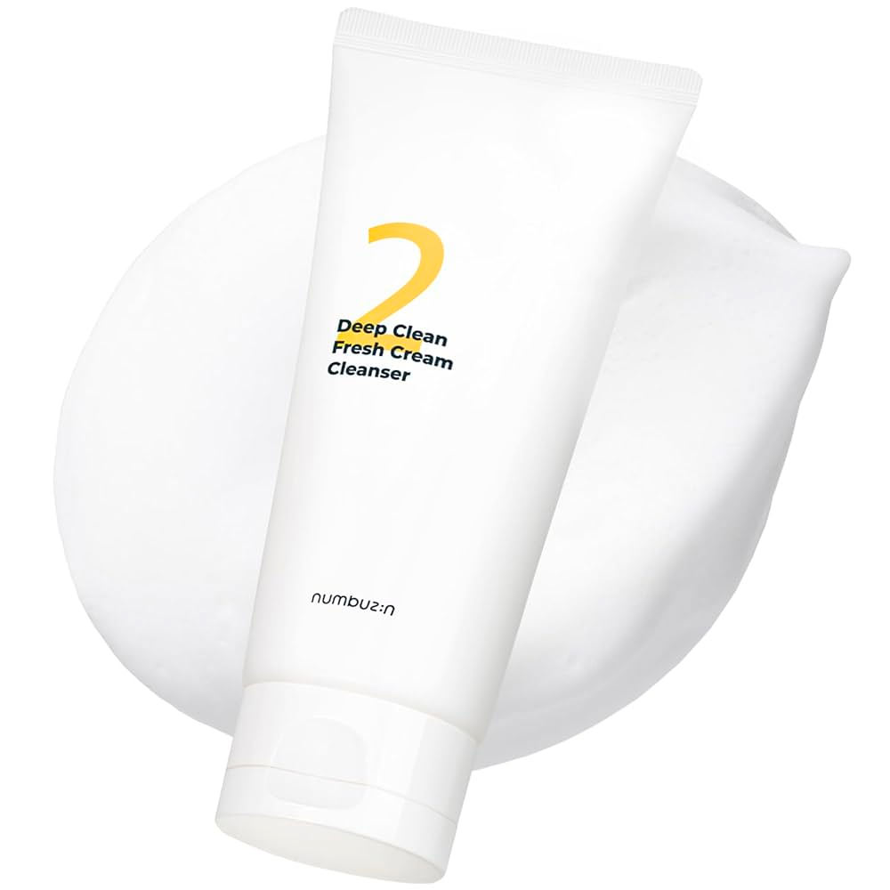 Кремовая пенка для глубокого очищения Numbuzin No.2 Deep Clean Fresh Cream Cleanser 120 мл