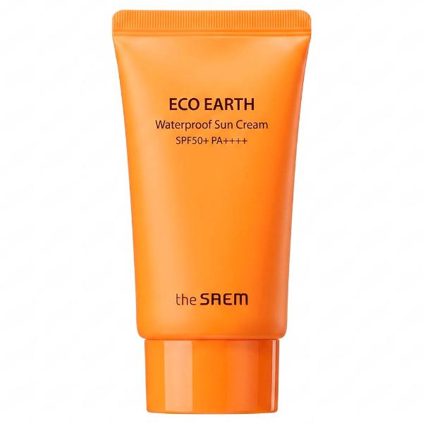 Солнцезащитный водостойкий крем для лица The Saem Eco Earth Power Perfection Waterproof Sun Cream SPF50 50 мл