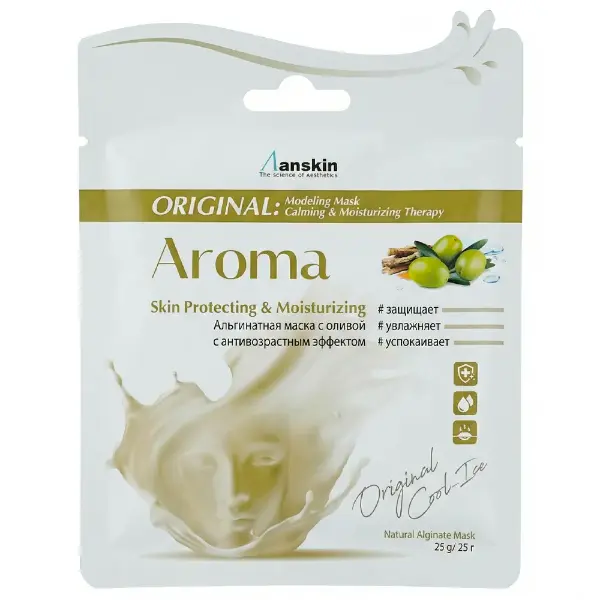 Маска на основе морских водорослей альгинатная антивозрастная Anskin Original Aroma Modeling Mask 25 г