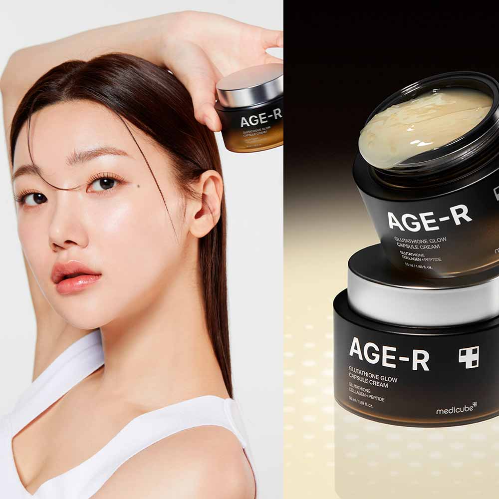Крем с капсулами глутатиона и пептидами для сияния кожи Medicube AGE-R Glutathione Glow Capsule Cream 50 мл