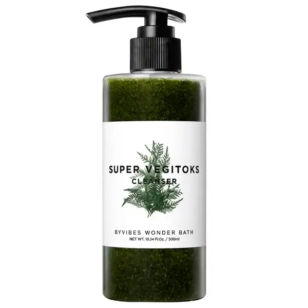 Антиоксидантная пенка для умывания Wonder Bath Super Vegitoks Cleanser Green 300 мл
