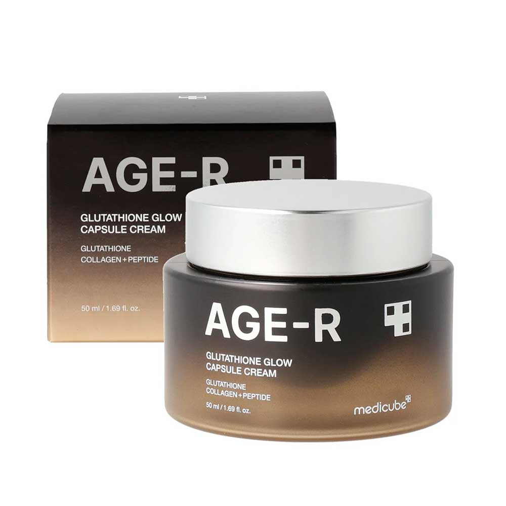 Крем с капсулами глутатиона и пептидами для сияния кожи Medicube AGE-R Glutathione Glow Capsule Cream 50 мл