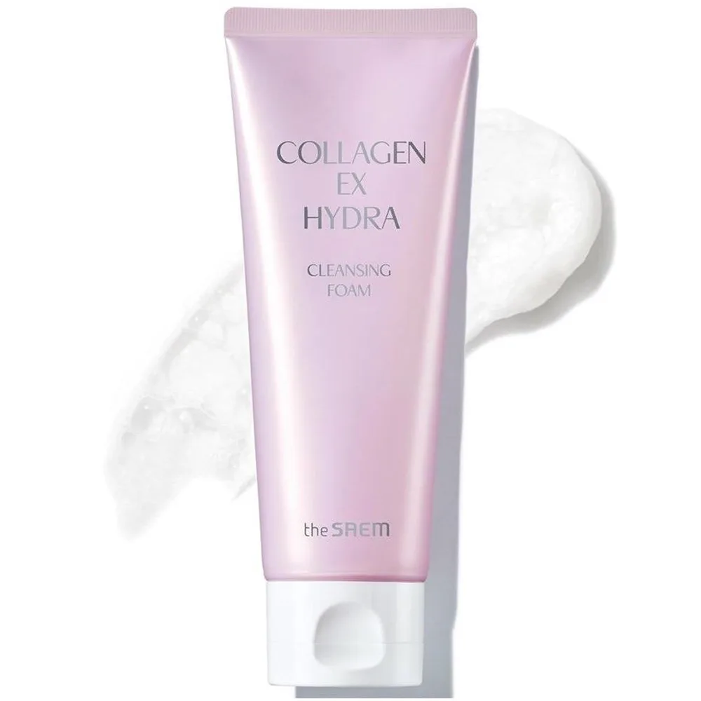 Пенка для умывания увлажняющая с коллагеном The Saem Collagen EX Hydra Cleansing Foam 100 мл