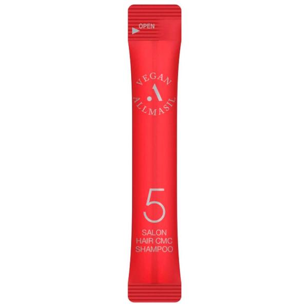 Шампунь для волос восстанавливающий с аминокислотами AllMasil 5 Salon Hair CMC Shampoo 8 мл