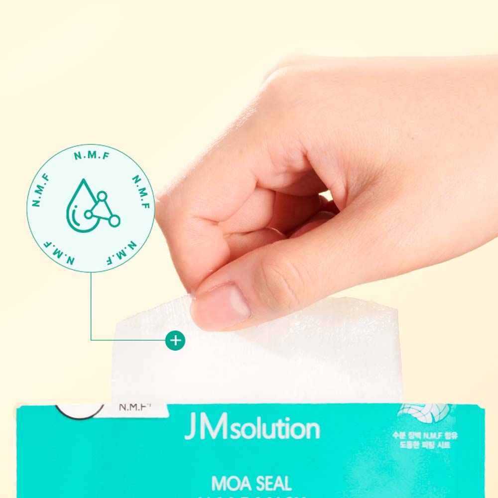 Тканевая маска с комплексом N.M.F для обезвоженной кожи JMsolution Moa Seal N.M.F Mask 30 мл