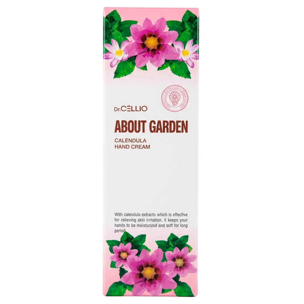 Крем для рук с экстрактом календулы DR.CELLIO About Garden Calendula Hand Cream 100 мл