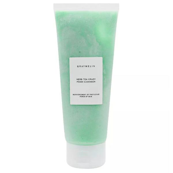 Пенка для умывания с экстрактом зеленого чая GRAYMELIN Herb Tea Crazy Foam Cleanser 150 мл