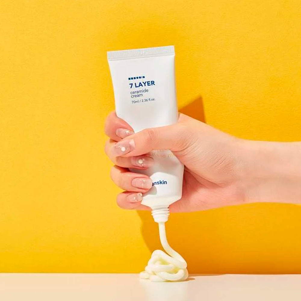 Восстанавливающий крем для лица с керамидами Hanskin 7 Layer Ceramide Cream 70 мл