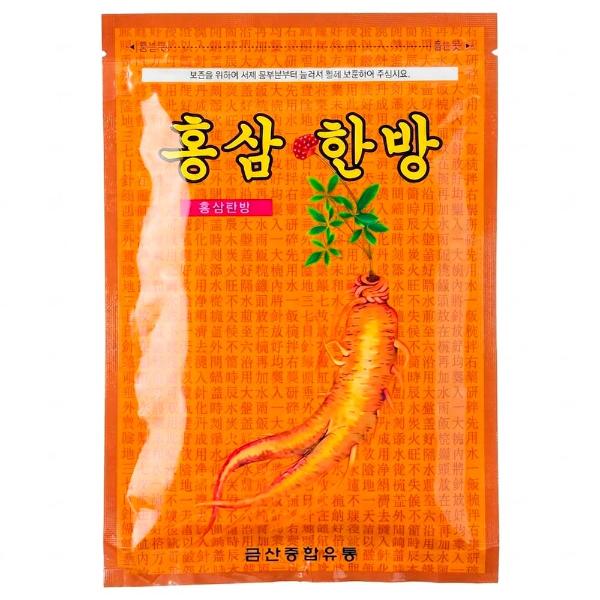 Пластырь обезболивающий с красным женьшенем Himena Ginseng Pad 20 шт