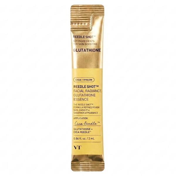 Эссенция для лица с глутатионом и спикулами для ровного тона VT Cosmetics Reedle Shot Facial Radiance Glutathione Essence 2 мл 