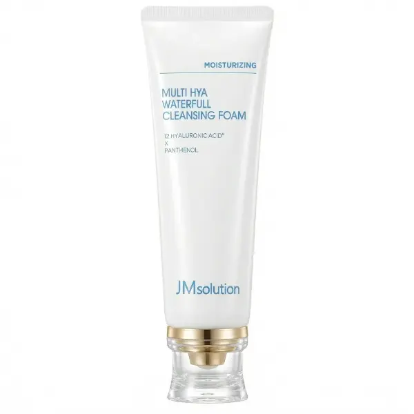 Пенка для умывания с козьим молоком JMsolution Multi Hya Waterfull Cleansing Foam 120 мл