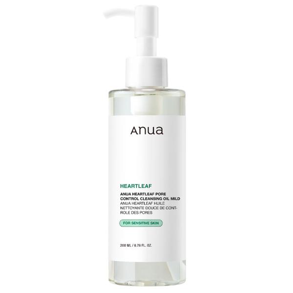 Гидрофильное масло для чувствительной кожи Anua Heartleaf Pore Control Cleansing Oil Mild 200 мл