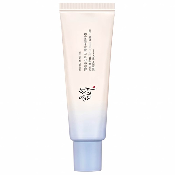 Лёгкий солнцезащитный крем с пантенолом Beauty of Joseon Relief Sun Aqua-Fresh Rice + B5 SPF50+ PA++++ 50 мл