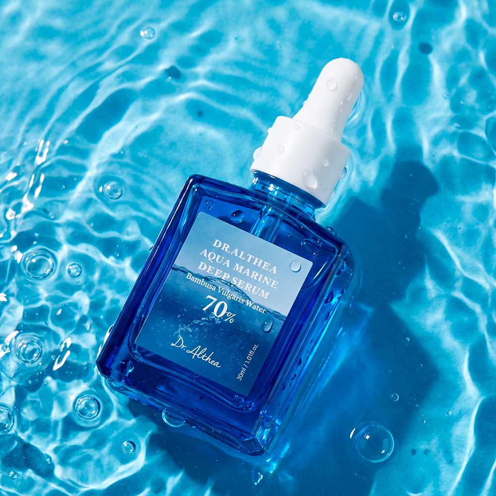 Сыворотка с ПДРН и бамбуком для глубокого увлажнения кожи лица Dr. Althea Aqua Marine Deep Serum 30 мл