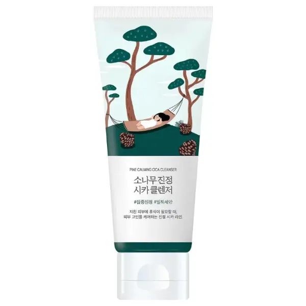 Успокаивающая пенка для умывания Round Lab Pine Calming Cica Cleanser 150 мл