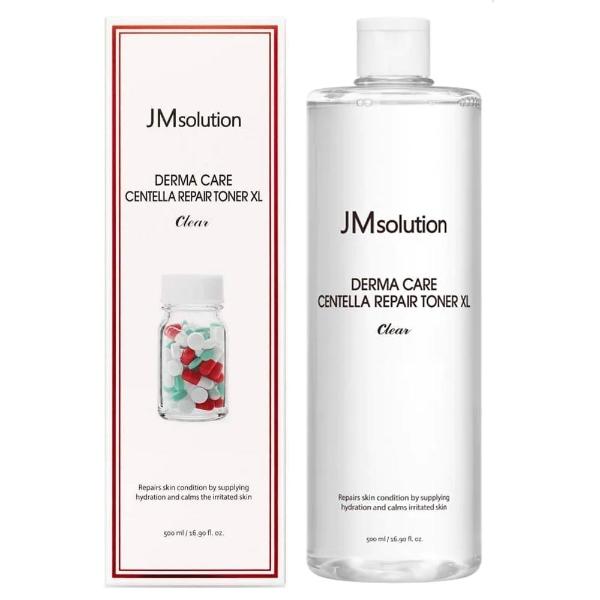Восстанавливающее средство-тонер для лица с экстрактом центеллы JMsolution Derma Care Centella Repair Toner XL 500 мл