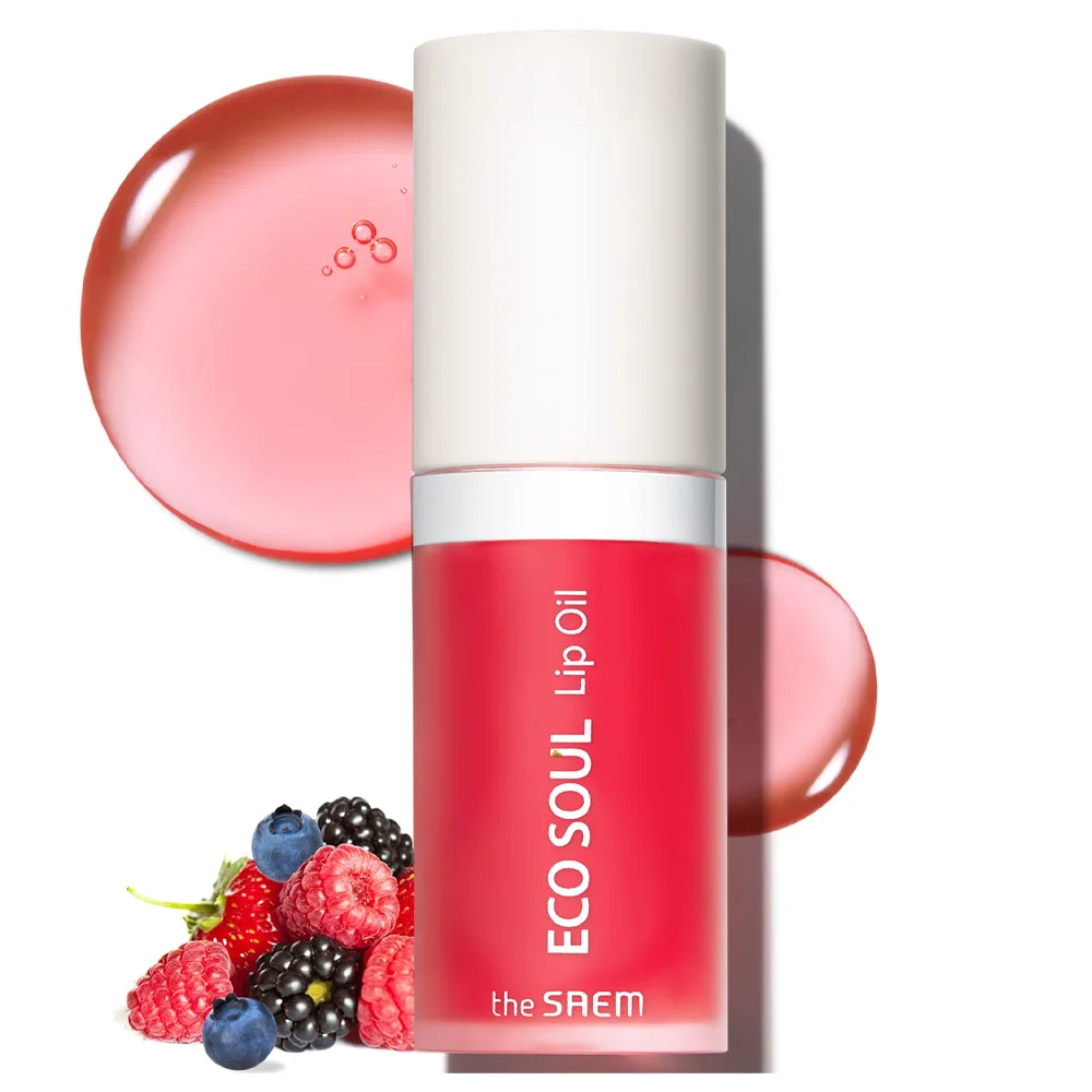 Масло для губ The Saem Eco Soul Lip Oil 02 Berry 6 мл