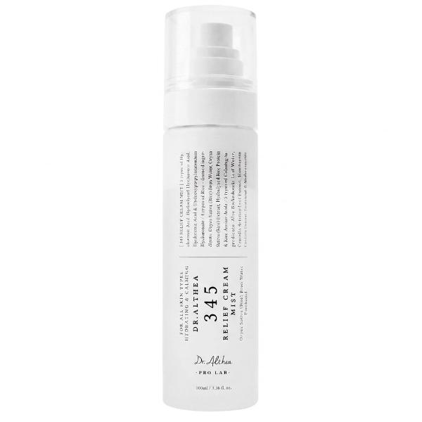Успокаивающий мист для лица с гидролатом риса и пантенолом Dr. Althea 345 Relief Cream Mist 60 мл