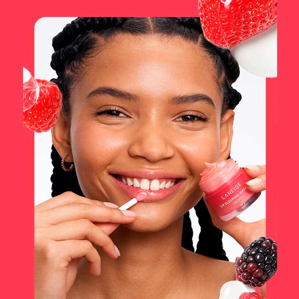 Ночная ягодная маска для губ Laneige Special Care Lip Sleeping Mask EX Berry 20 г