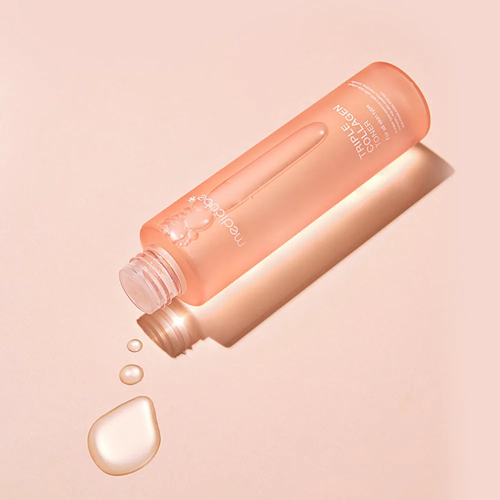 Антивозрастное средство-тонер для лица с тройным коллагеном Medicube Triple Collagen Toner 4.0 140 мл