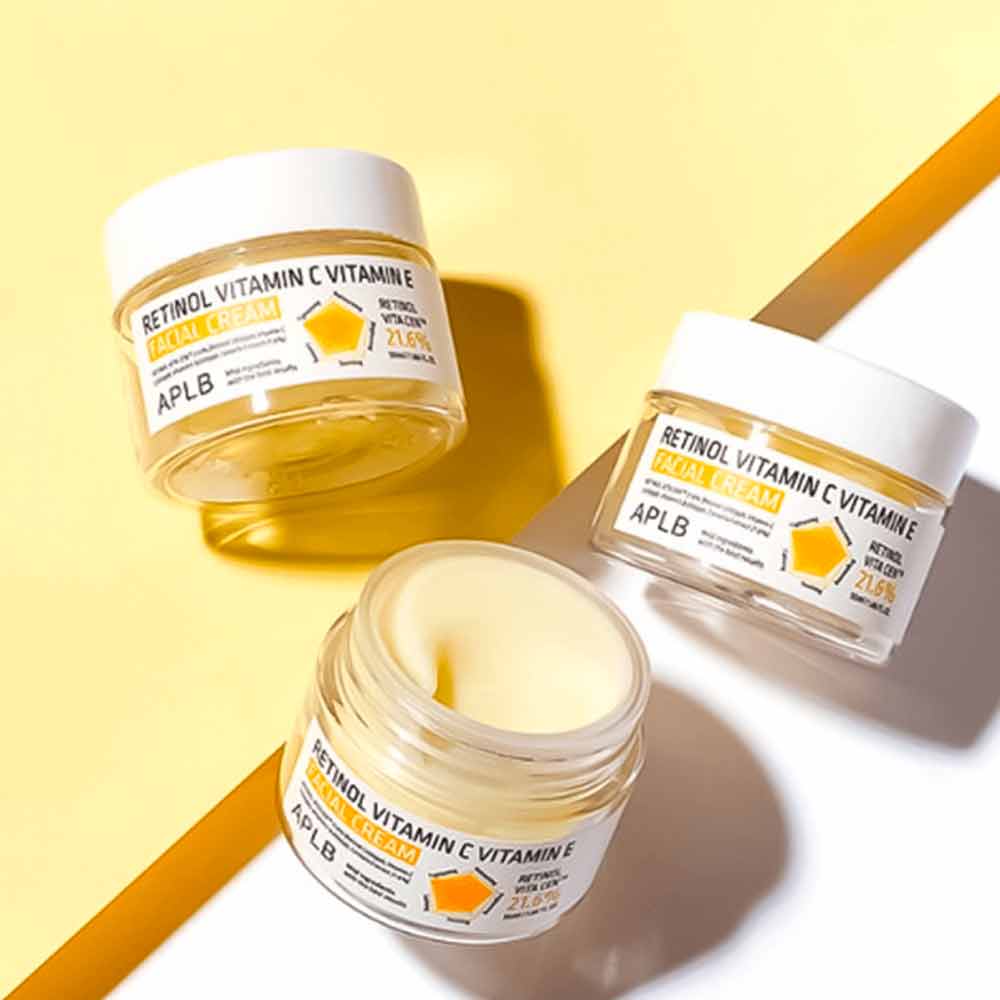 Крем для лица с ретинолом и витамином С APLB Retinol Vitamin C Vitamin E Facial Cream 55 мл