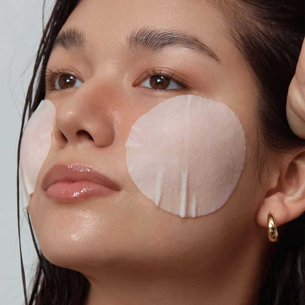 Восстанавливающие молочные пилинг-диски для лица с пептидами ShaiShaiShai Repair Milky Skin Peel Pad 60 шт 120 мл