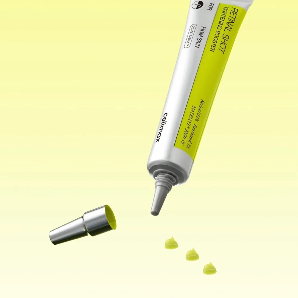Подтягивающий бустер-крем с ретиналем Celimax The Vita A Retinal Shot Tightening Booster 15 мл