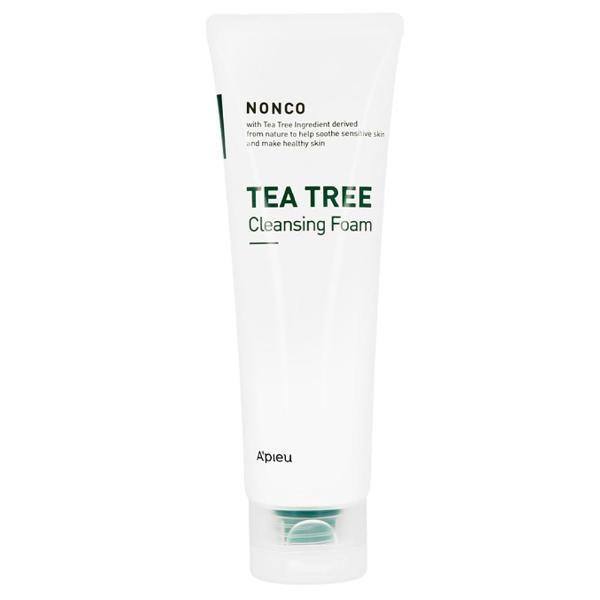 Очищающая пенка для умывания с экстрактом чайного дерева A'pieu NonCo Tea Tree Cleansing Foam 130 мл