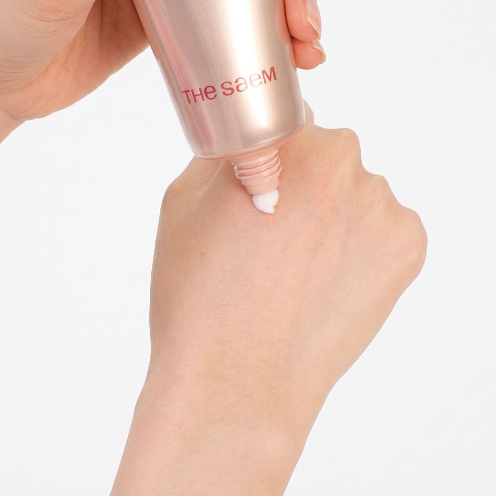 Крем для век и лица с ПДРН розы The Saem Wrinkle Prime Rose PDRN Eye Cream For Face 100 мл