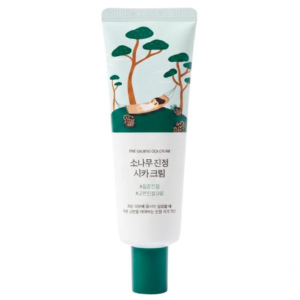 Противовоспалительный крем с экстрактом сосны и центеллы Round Lab Pine Calming Cica Cream 50 мл