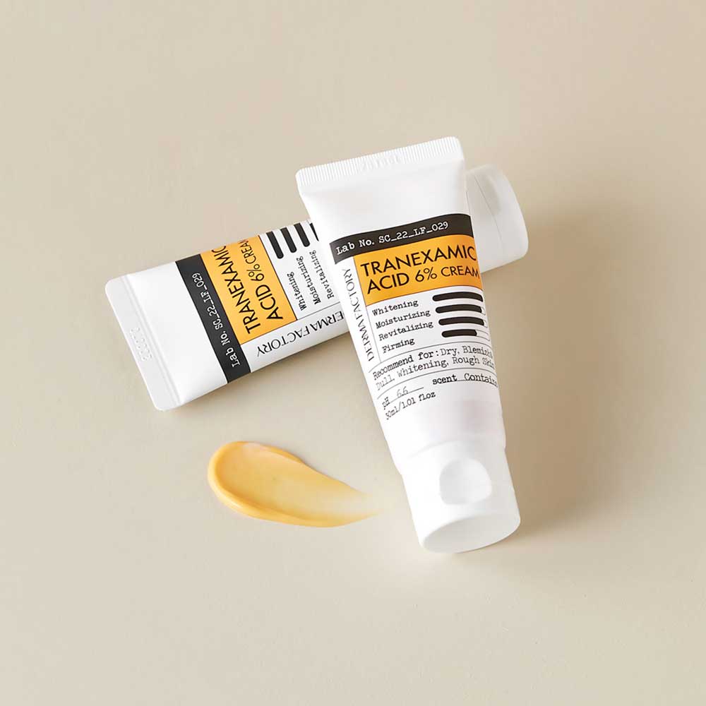 Крем для лица выравнивающий тон с 6% транексамовой кислотой Derma Factory Tranexamic Acid 6% Cream 30 мл