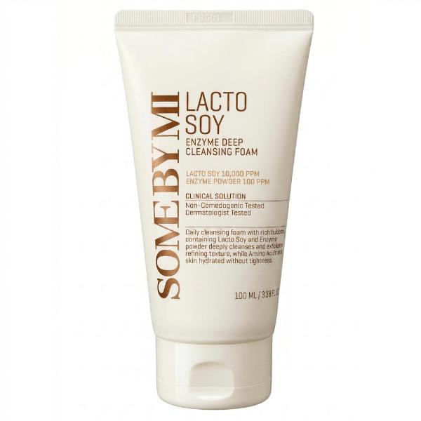 Энзимная пенка для умывания с лактобактериями Some By Mi Lactosoy Enzyme Deep Cleansing Foam 100 мл