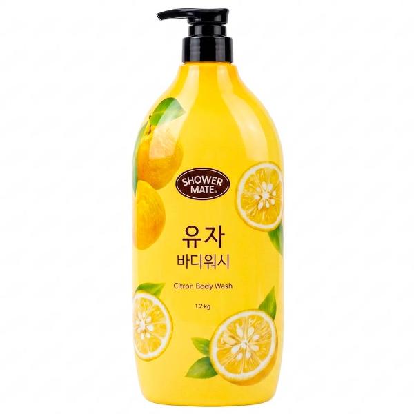 Натуральный гель для душа с ароматом цитрусов KeraSys Shower Mate Citron Body Wash 1200 г